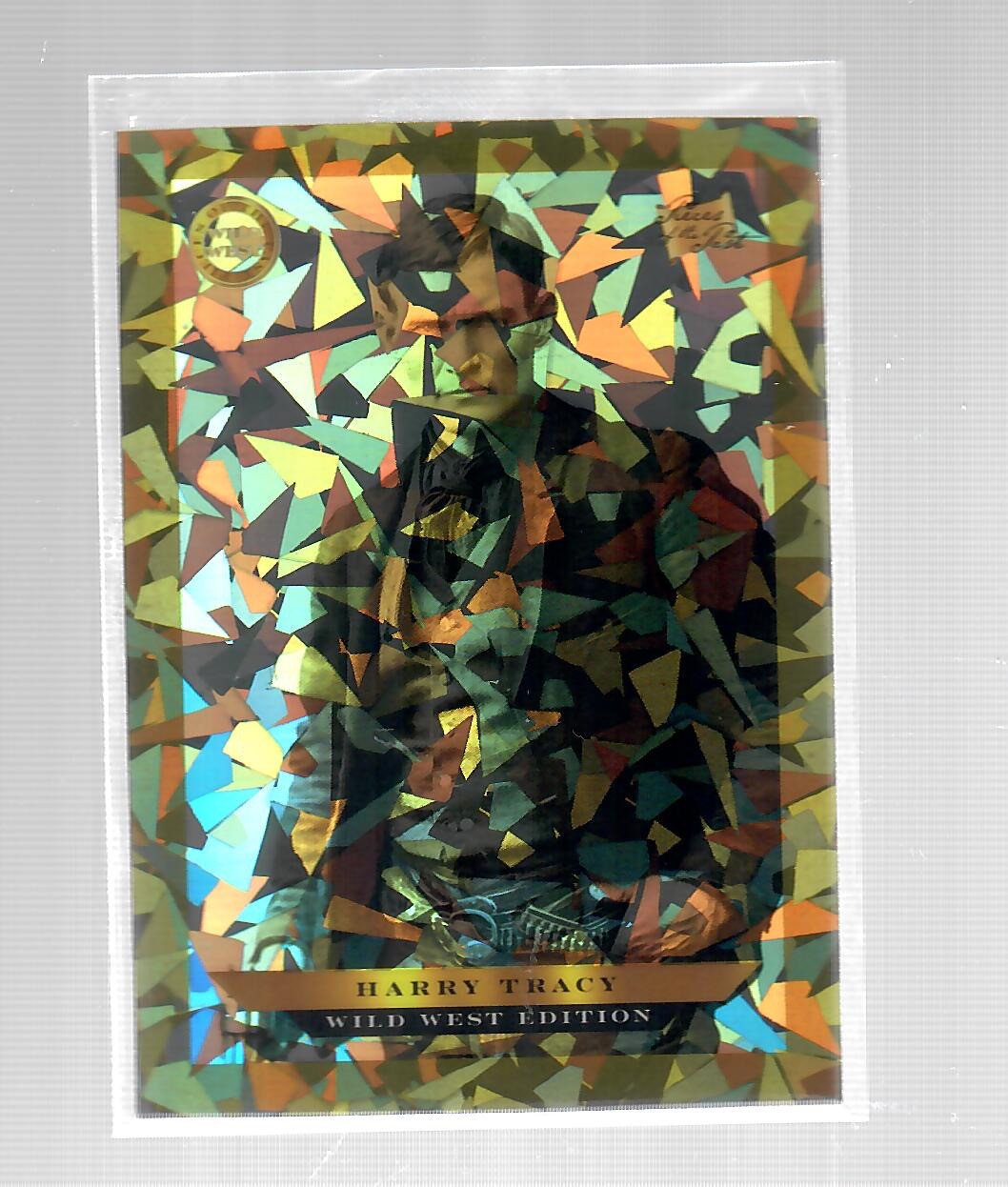 Harry Tracy 2025 Pieces of the Past Wild West Cracked Ice Foil 1/1 card #732