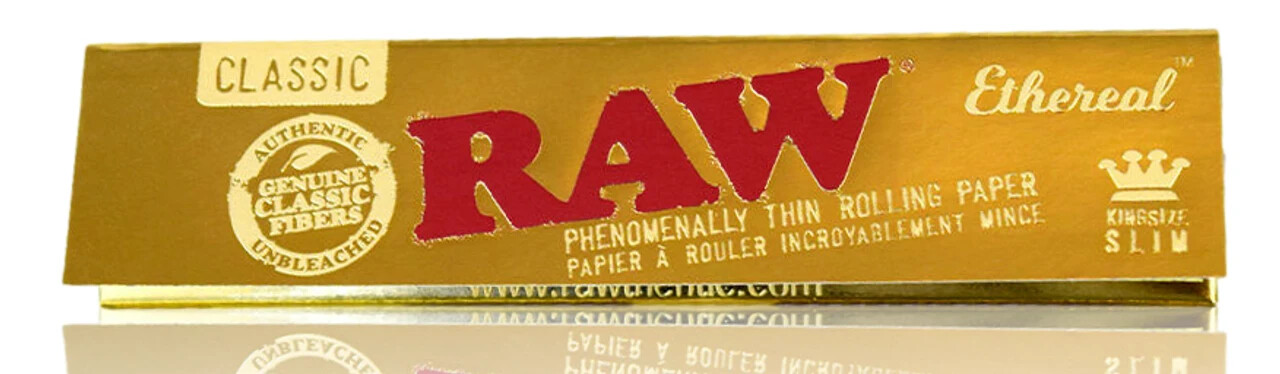 3x Raw ETHEREAL 1King Size ROLLING PAP ERS 32 LVS/PK *Best Price! USA SHIPPED*