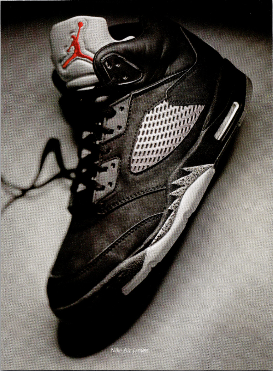 Nike Air Jordan 5 V Vintage 1990 Print Ad Original Magazine Early 90s
