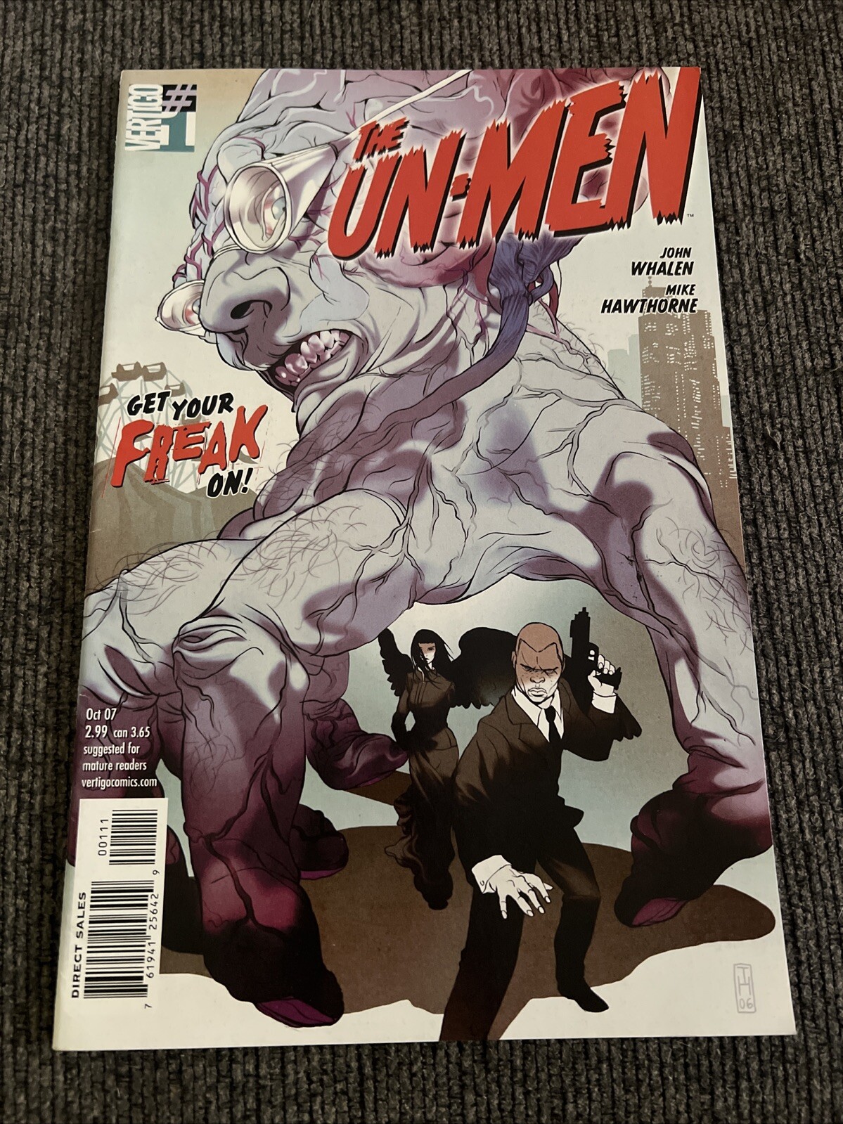 The Un-Men #1 DC Vertigo Comics 2007 VF/NM