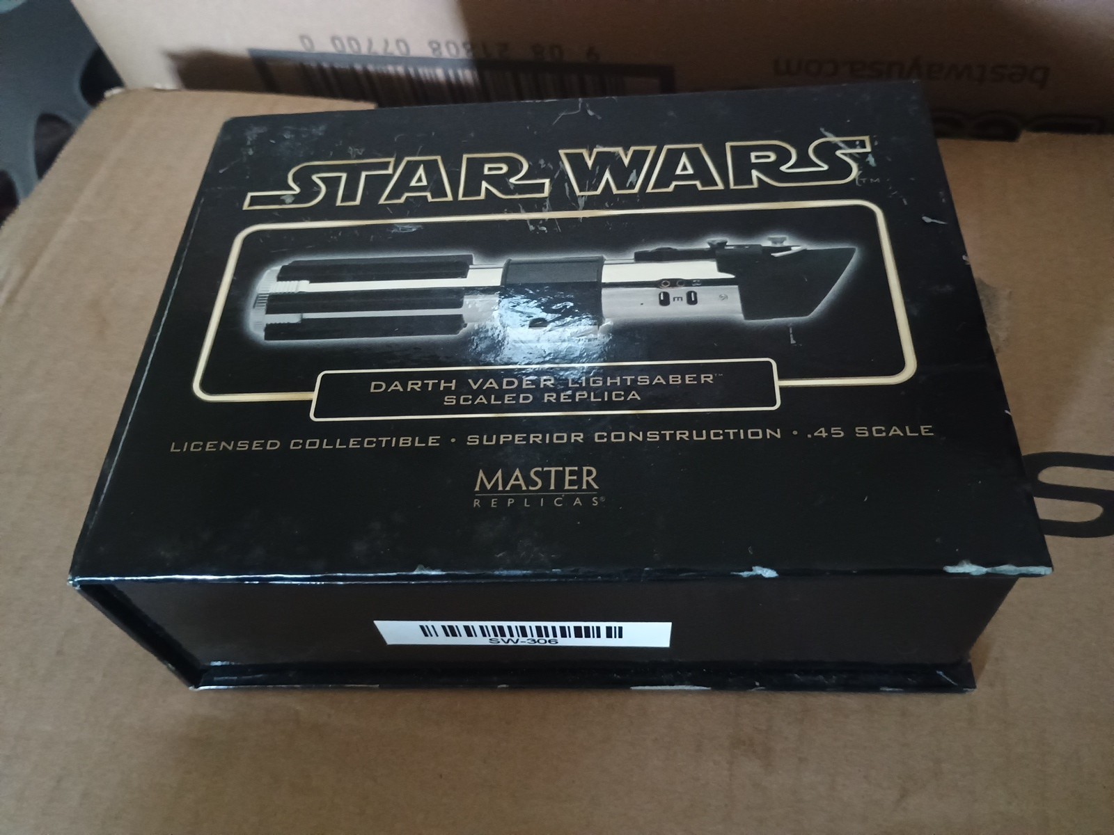 Star Wars 2006 Master Replicas Darth Vader Lightsaber .45 Scale SW-306