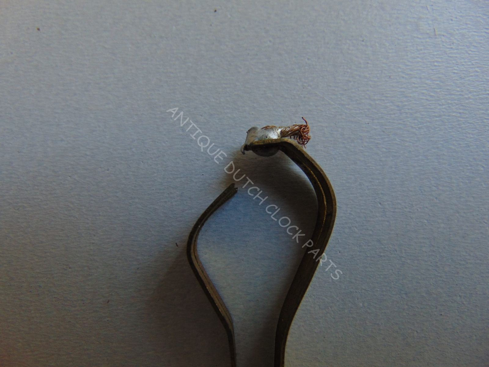 ORIGINAL BRASS BATTERY CONNECTION PARTS FRENCH LEON HATOT CLOCK