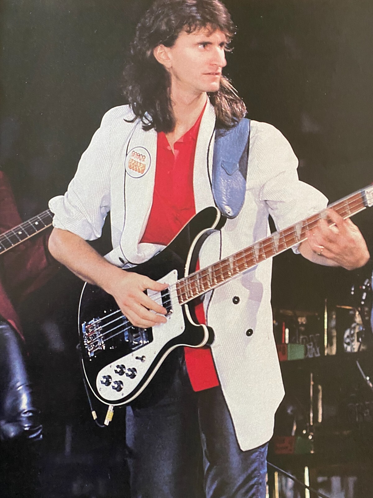 Geddy Lee, Rush, Full Page Vintage Pinup