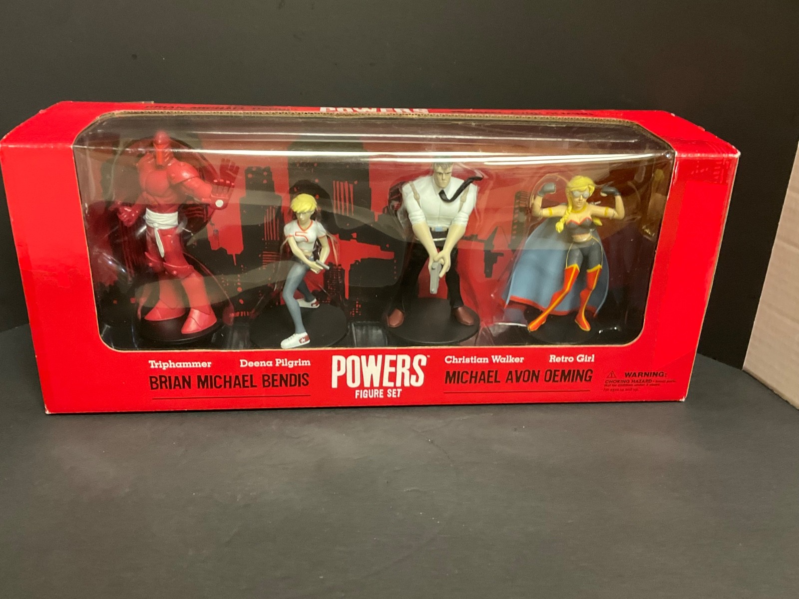 POWERS Action Figure Set – Bendis & Oeming Dark Horse Comics, Collectible