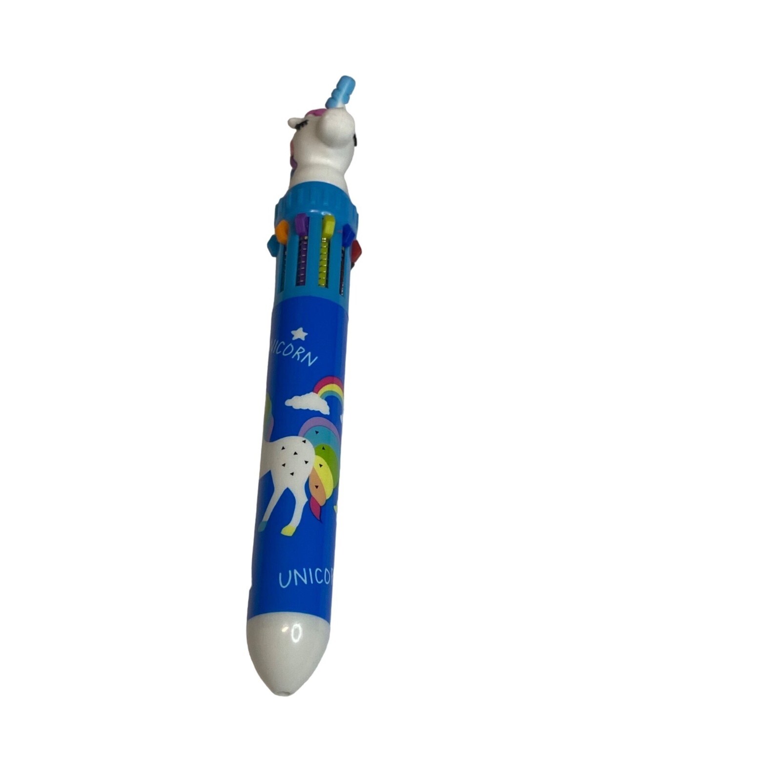 10 Colors Unicorn Ballpoint Ink Pen Writing Tool Multicolor ink