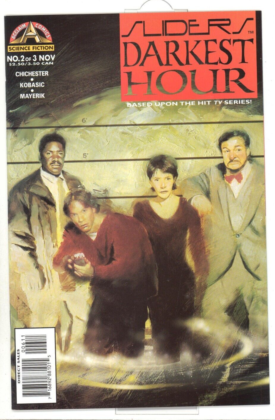 Sliders Darkest Hour #2 Near Mint/Mint (9.8) 1996 Armada Comic ~ UNCIRCULATED ~