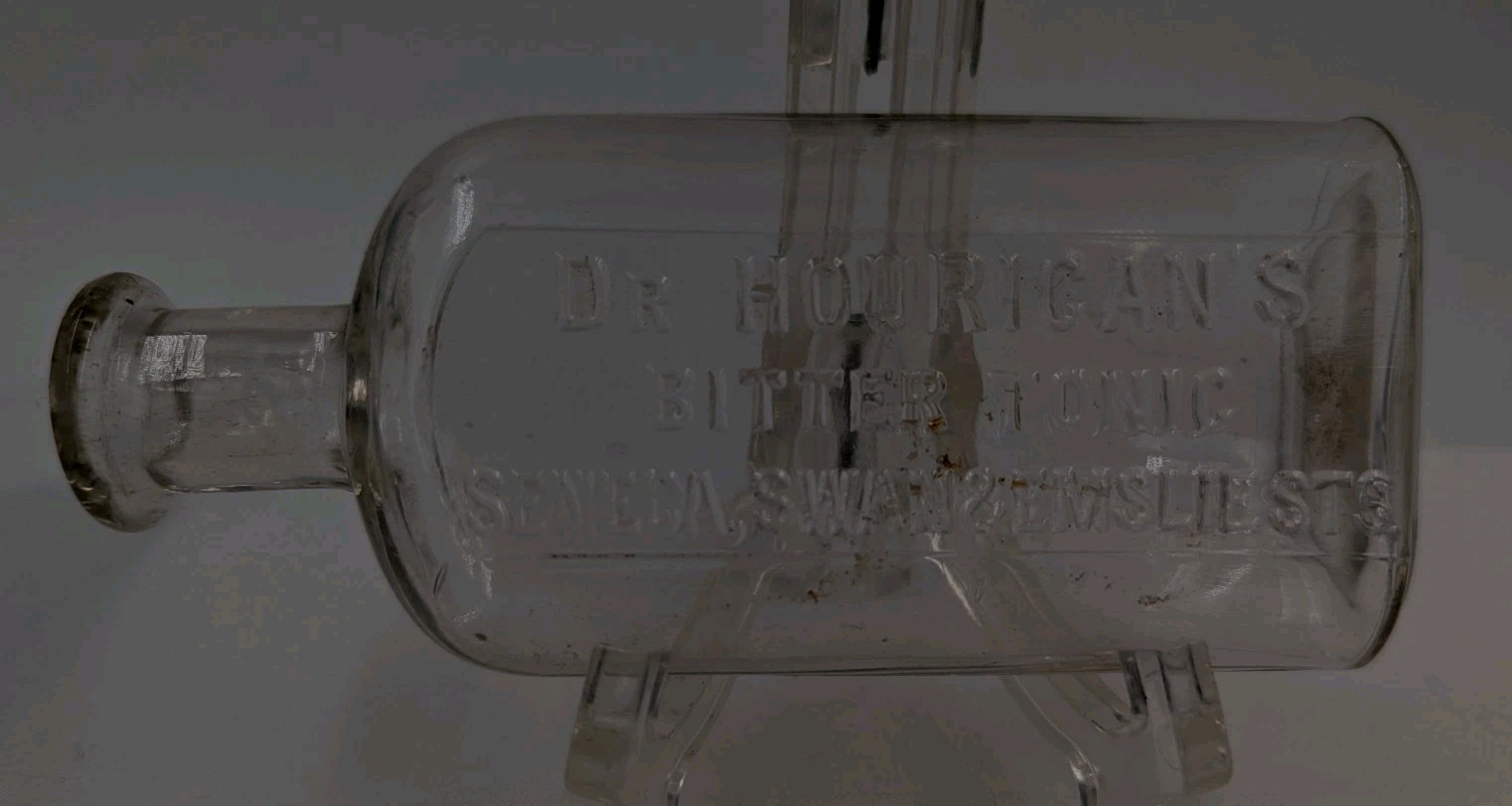 Dr. Hourigan’s Bitter Tonic, Seneca, Swan & Emslie Sts, Buffalo, New York