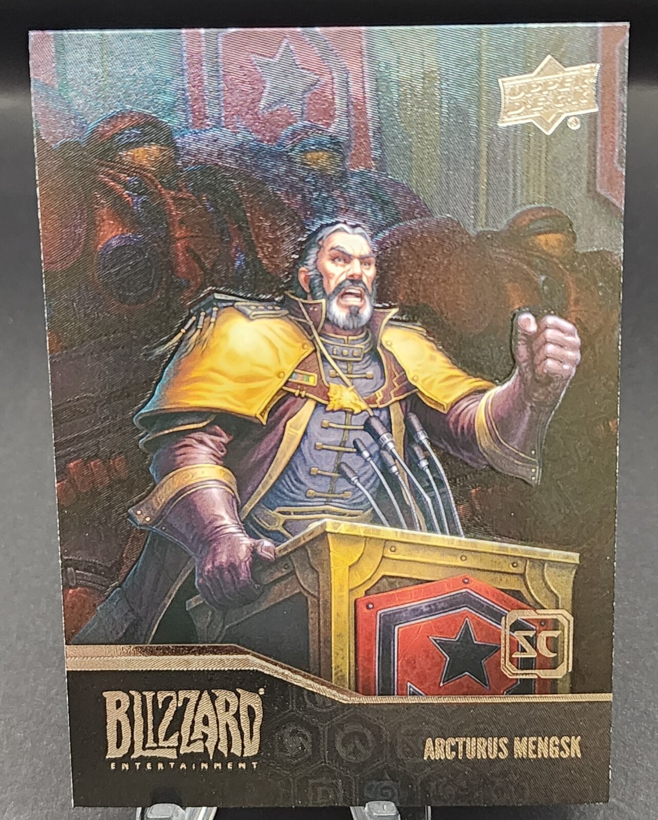 Blizzard Legacy Collection – Arcturus Mengsk – Silver – Foil – Starcraft