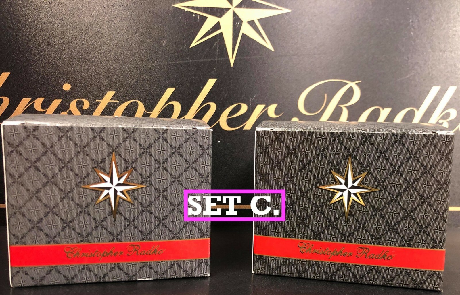 CHRISTOPHER RADKO | GIFT PRESENTATION BOX SET ✪NEW✪ RARE RETIRED BOXES ORNAMENTS