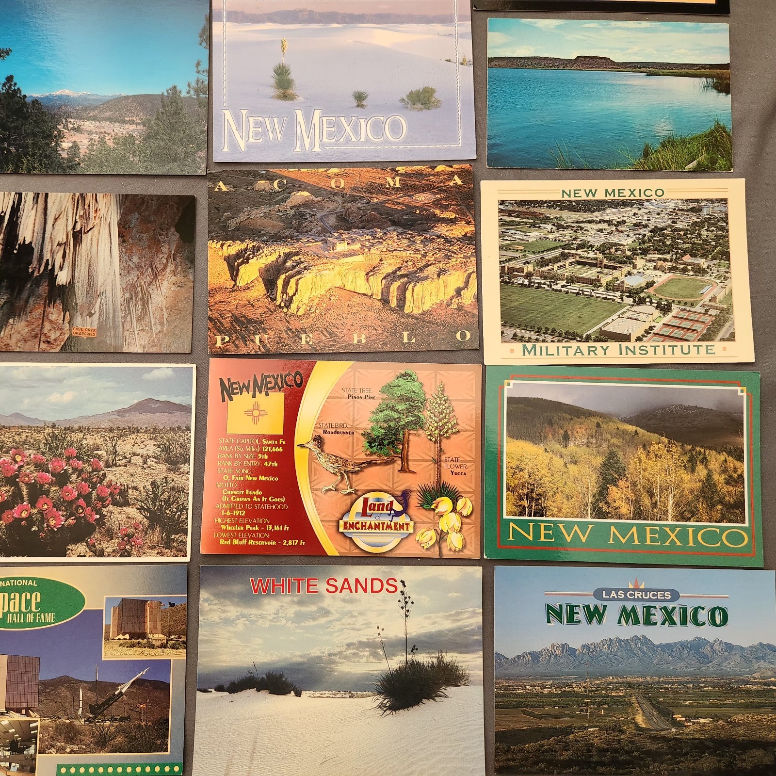 Lot of 27 NEW MEXICO Postcard Wildlife Nature Cities Landmark 1970-2000’s Mix