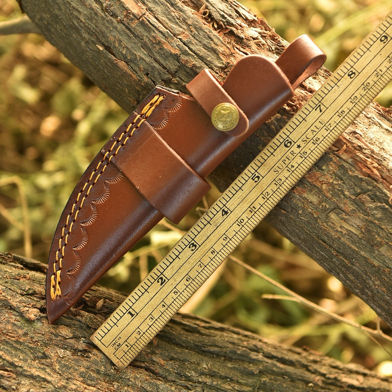 Custom Horizontal carry Vertical Sheath For Fixed blade Knife Holster EDC