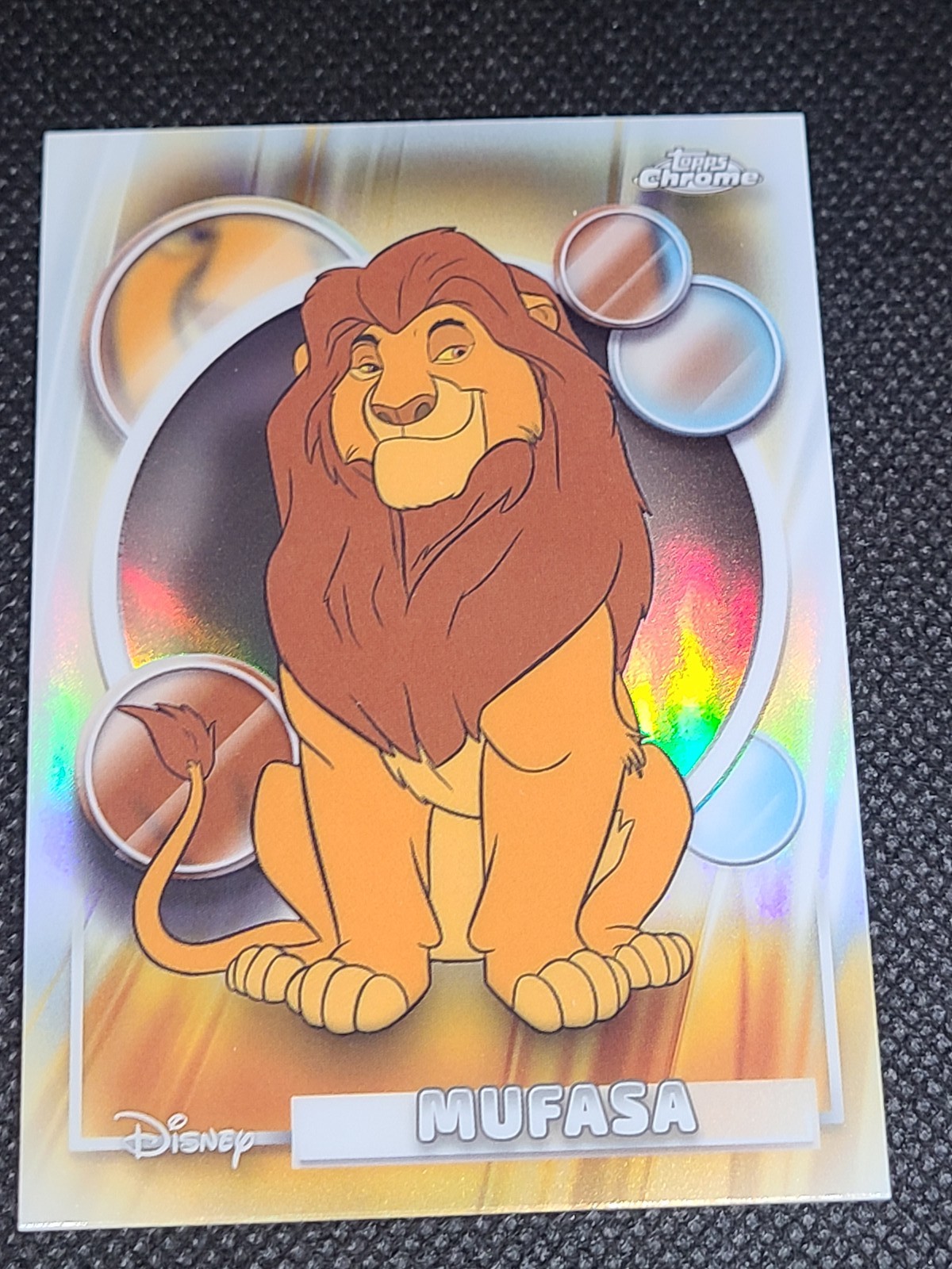 2026 Topps Chrome Disney #164 Mufasa Refractor