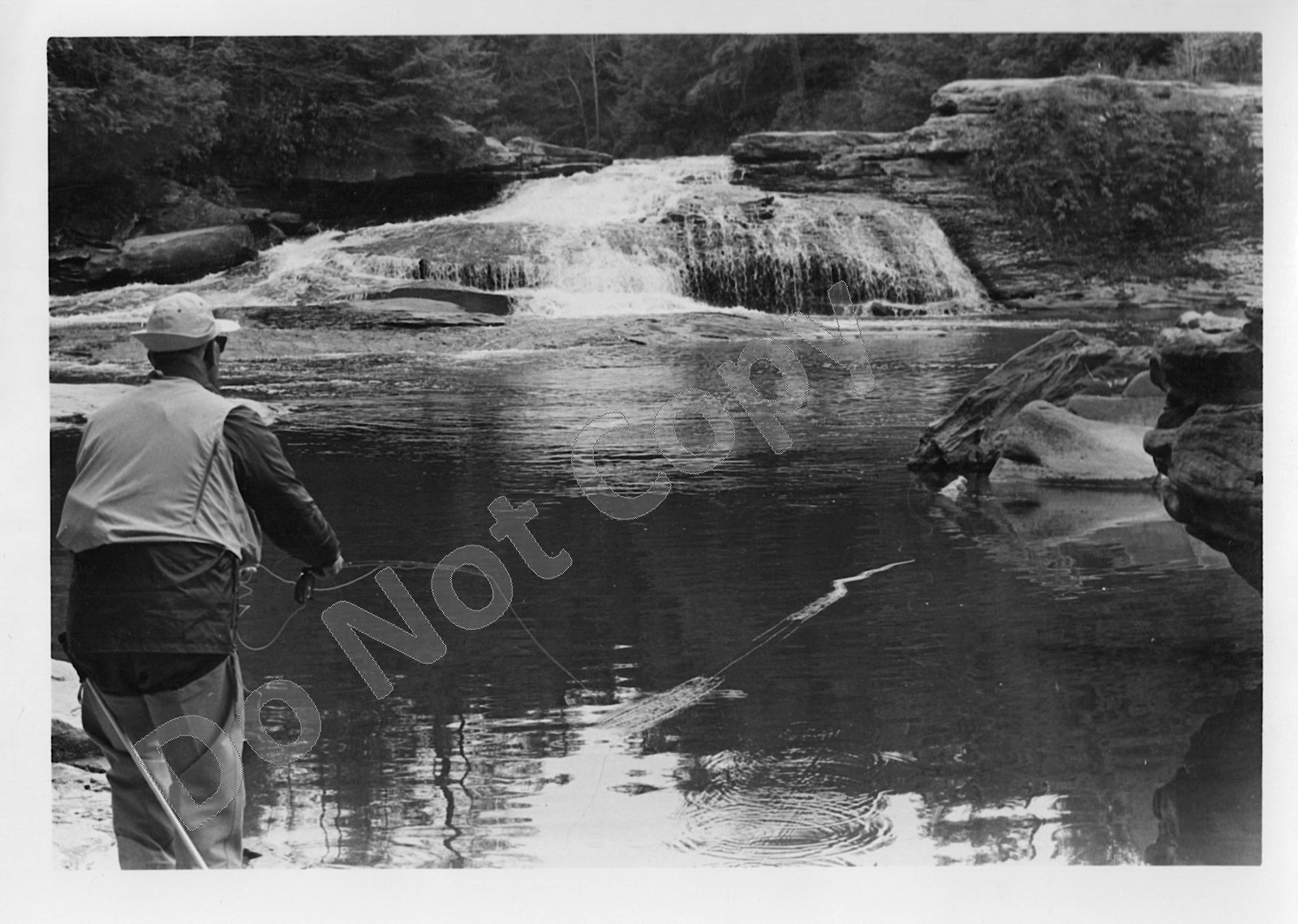 Vintage Freshwater Fishing Photo – Lefty Kreh #1 Yellowstone