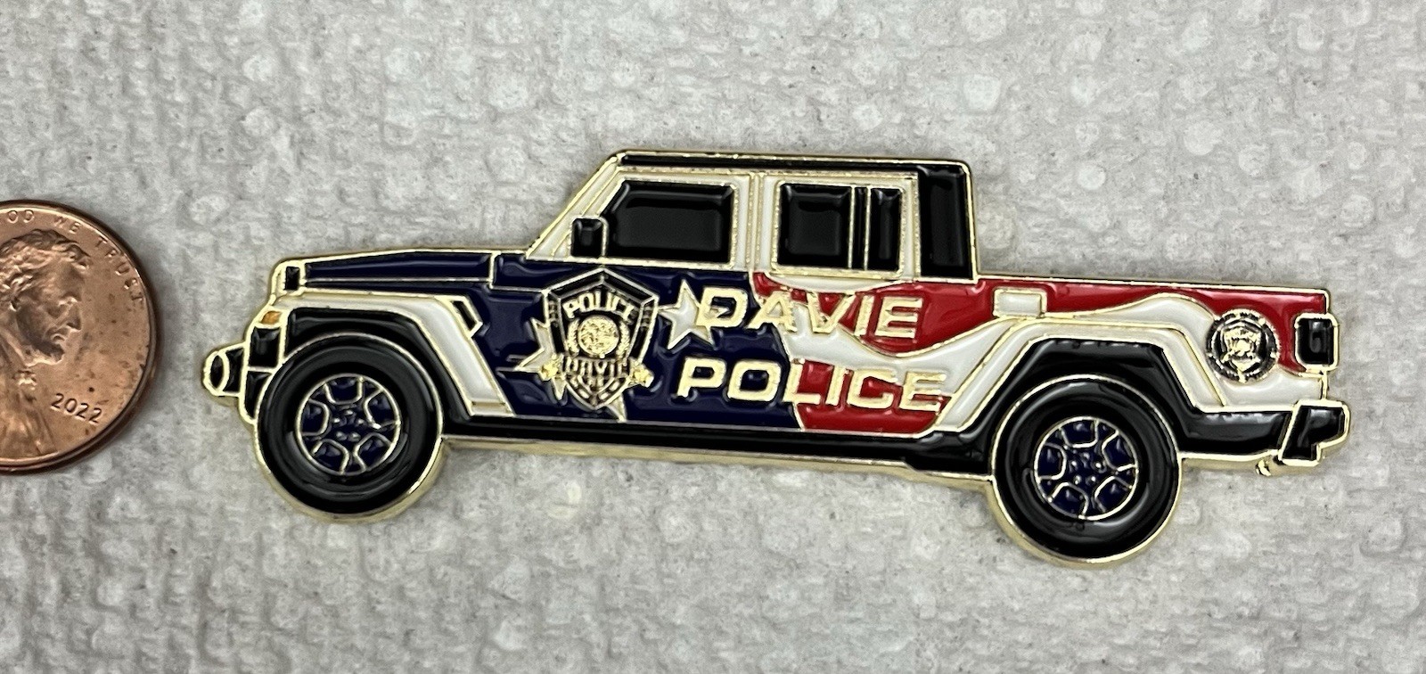 Police Challenge Coin Jeep Gladiator
