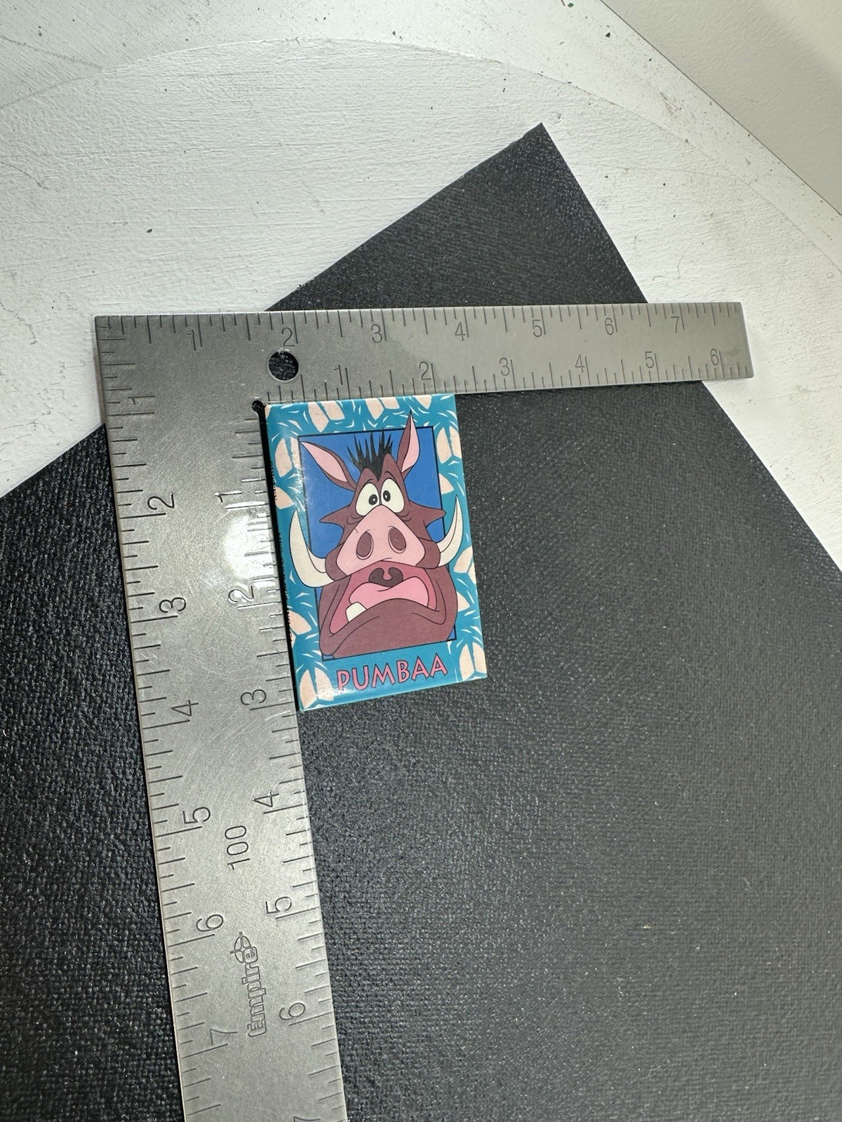 Vintage Disney The Lion King Pumbaa Licensed Pin Brooch 1994 1.5” Rare