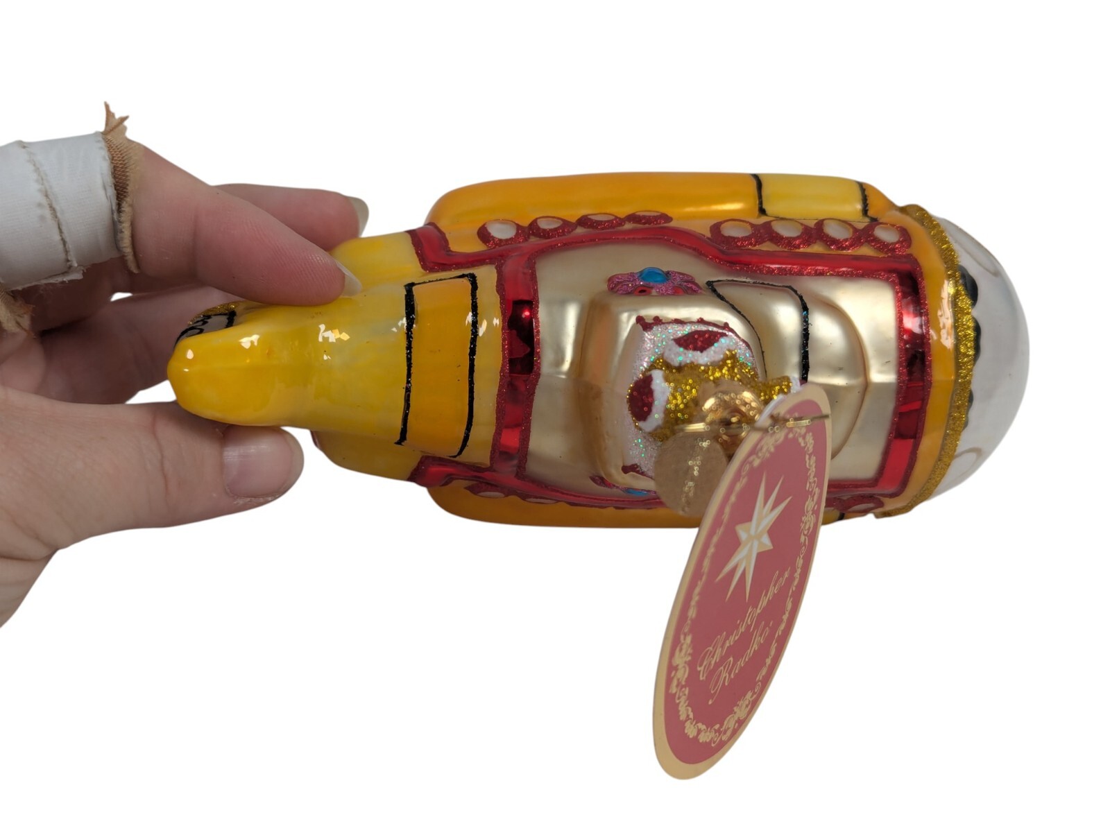Christopher Radko – The Beatles – Captain Captain Yellow Submarine Tree Ornament