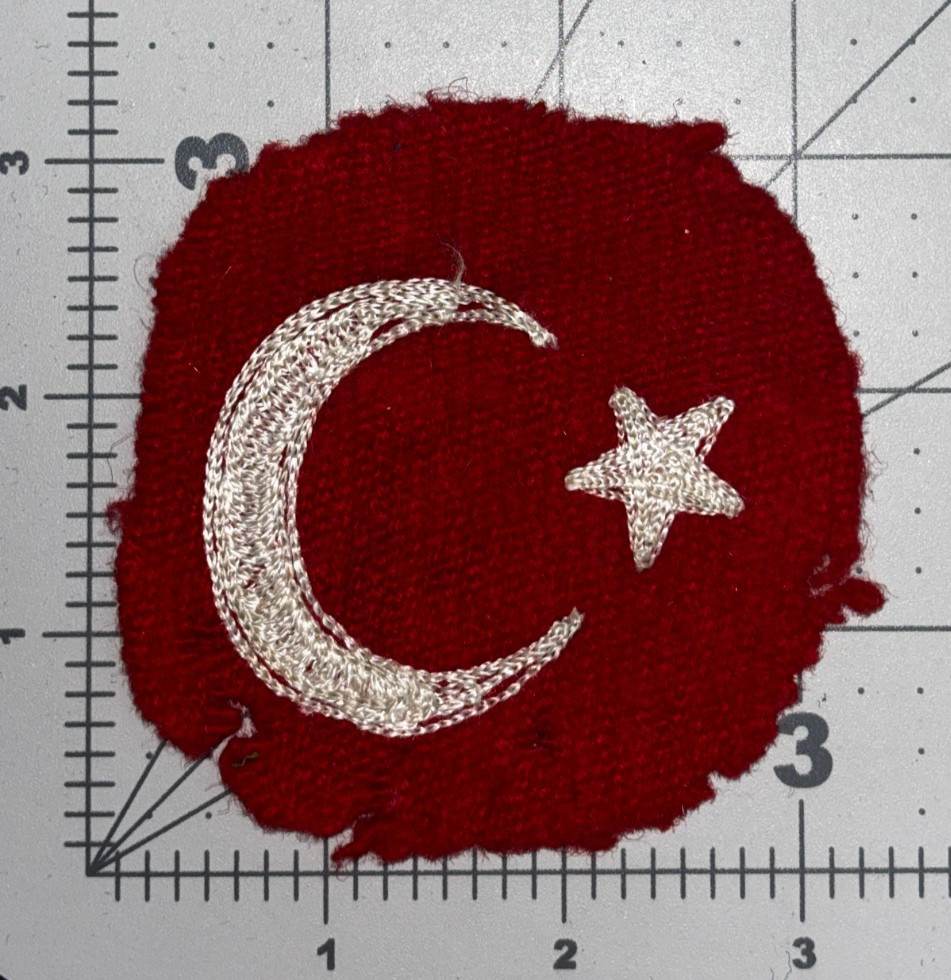 KW OSS Trained Rare Turkiye Troops In Korea Patch Inv# K8759