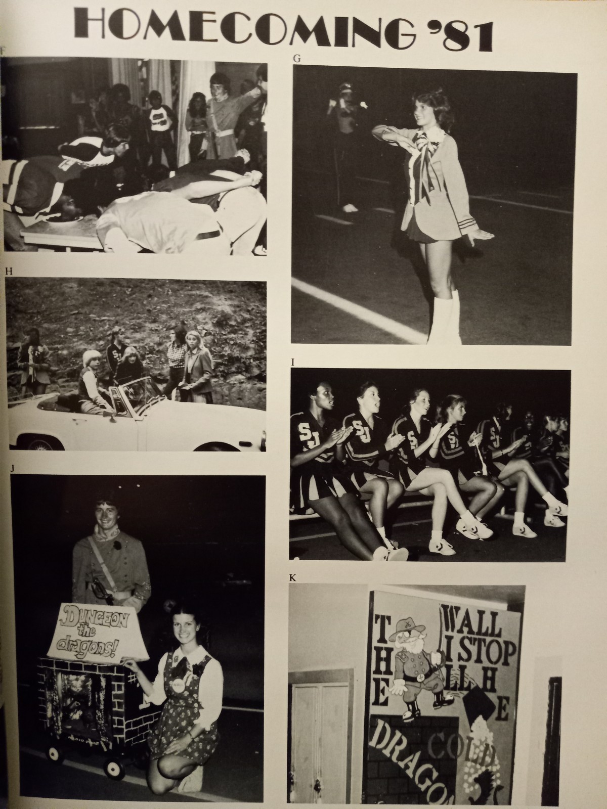 1982 Stonewall Jackson High School Yearbook Jacksonian Charleston West Virginia
