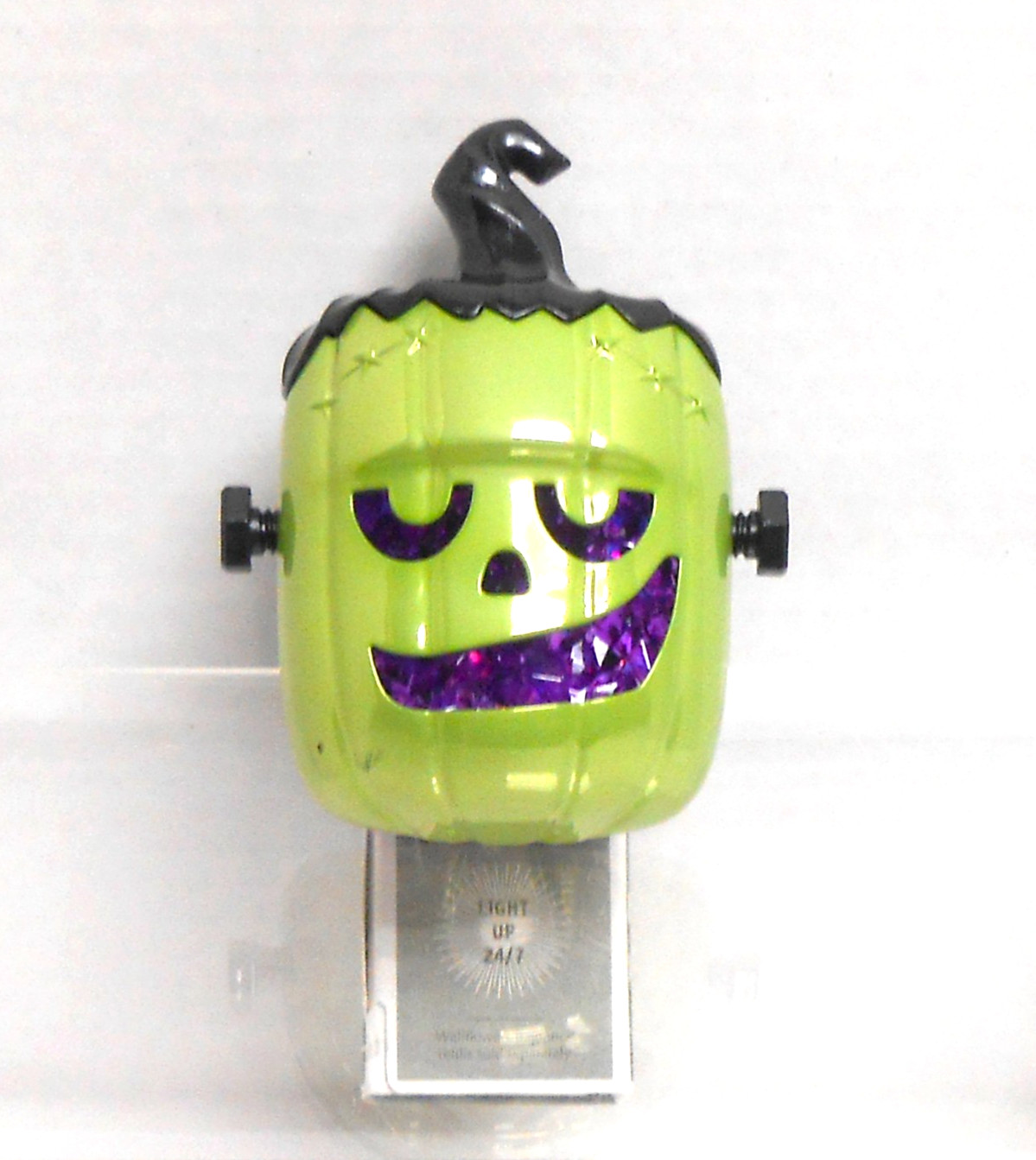 Bath & Body Works Halloween 2025 Frankin Pumpkin Nightlight Wallflower Plug In