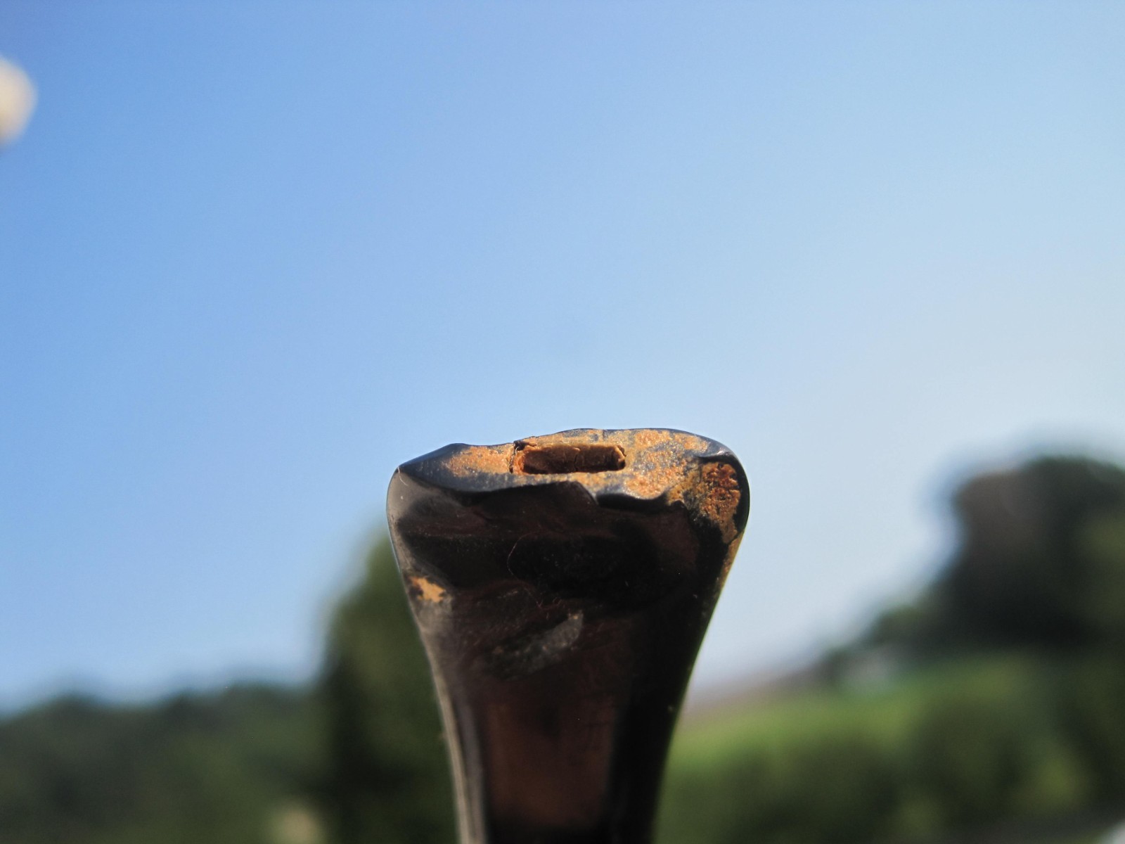 FOR REPAIR Dr Grabow Royal Duke Imp Briar White Spade Estate Pipe 5.1/4″ L: