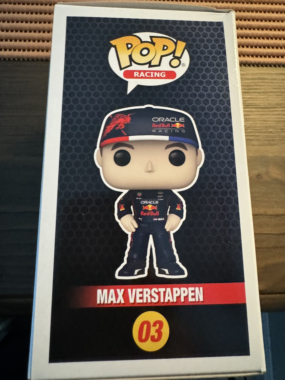 ORACLE RED BULL RACING FUNKO POP! MAX VERSTAPPEN