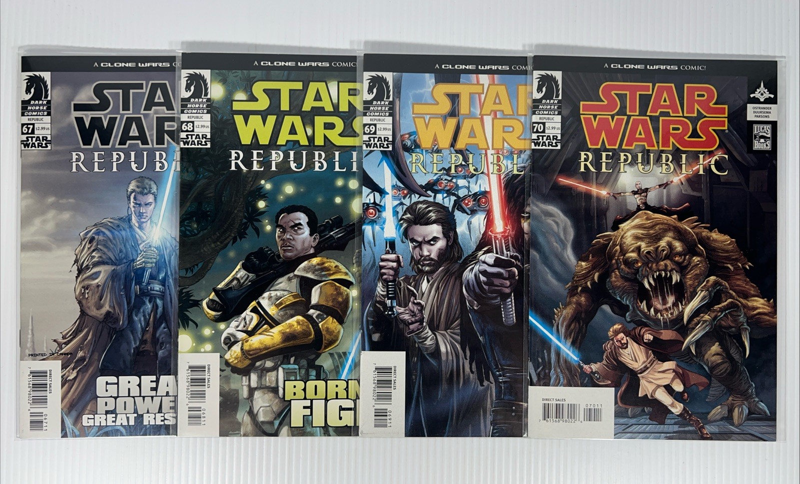 Star Wars Republic #67-70 (Lot 4) Brian Ching Brad Anderson Dark Horse 2004 NM