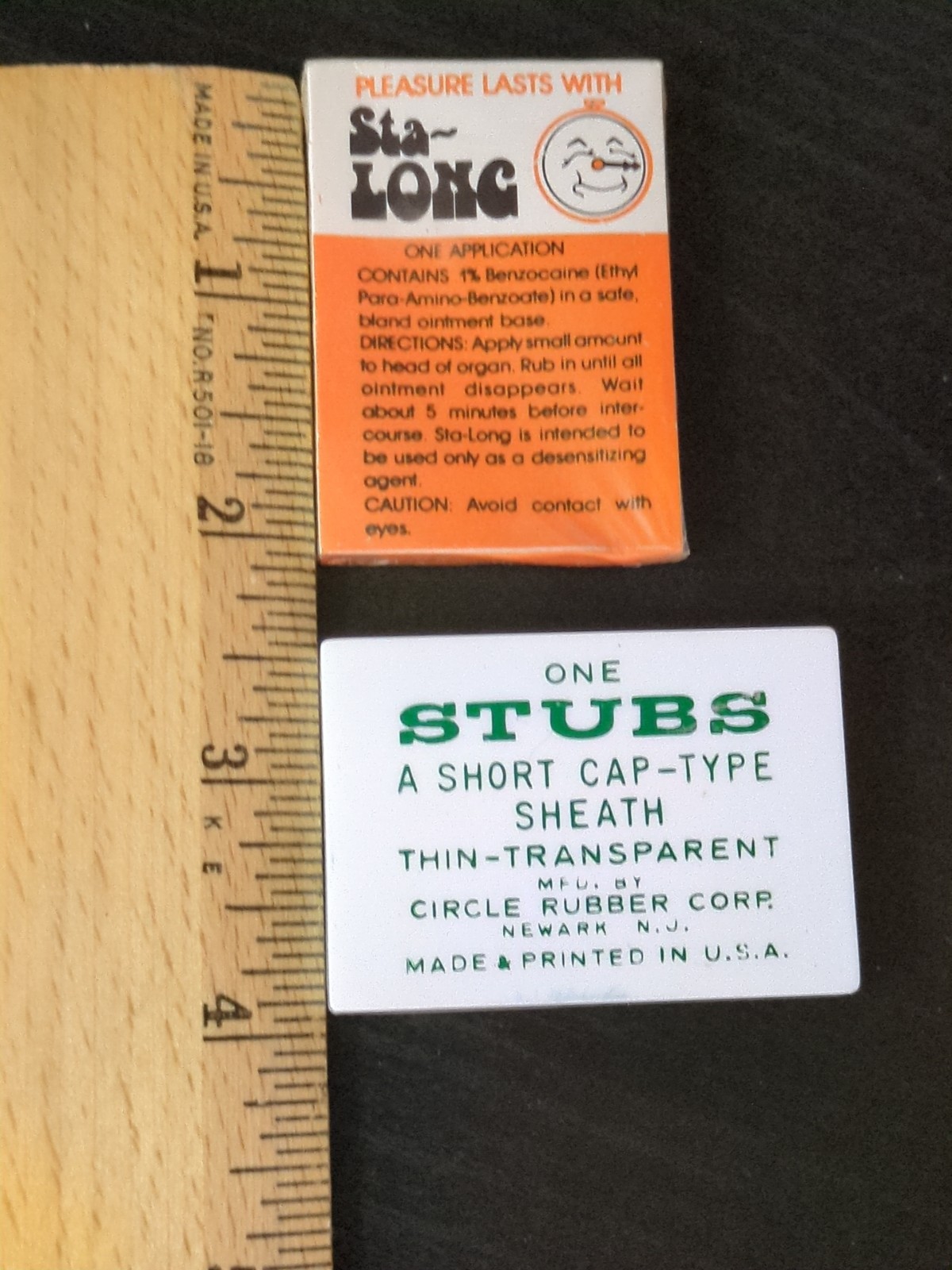 Adult PROPHYLACTIC Type Vending Machine Packets. NOT FOR USE