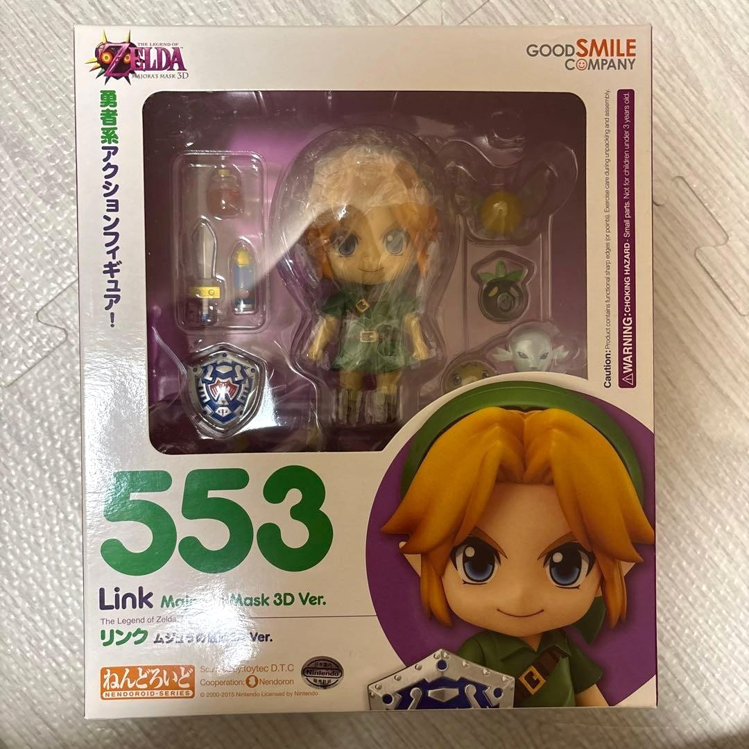 Nendoroid The Legend of Zelda Majora’s Mask 3D Link Figure Good Smile Company