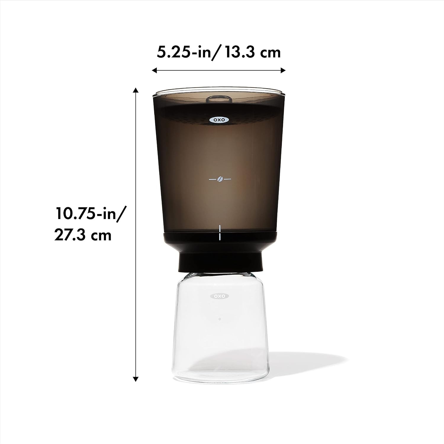 Brew Compact Cold Brew Coffee Maker, 24oz, Iced Coffee