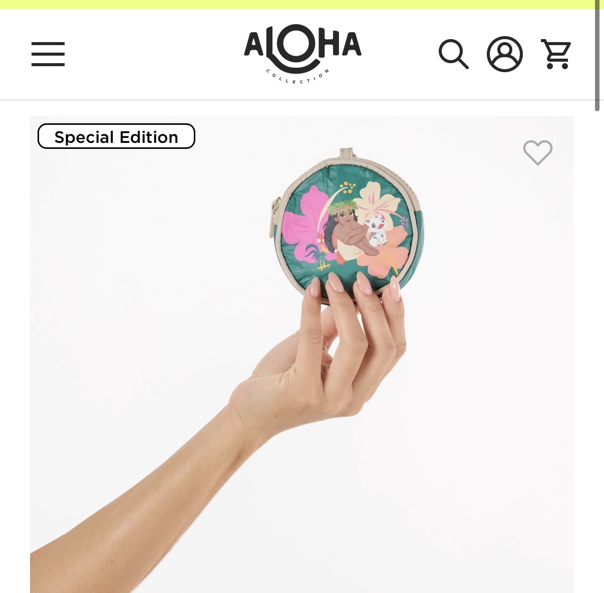 Aloha Collection x Disney Moana: Tradewinds Garden Cutie Pouch (SOLD OUT)
