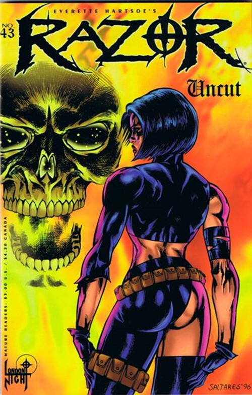 Razor, Vol. 1 #43 – 9.2 Near Mint – London Night Studios 1997
