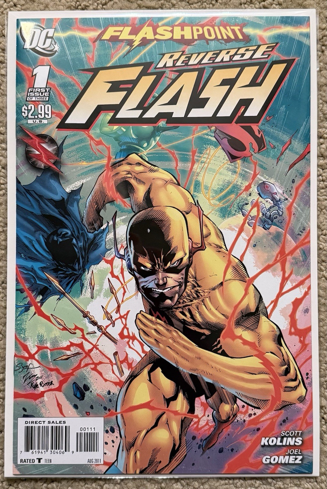 FLASHPOINT: REVERSE FLASH #1 DC COMICS 2011