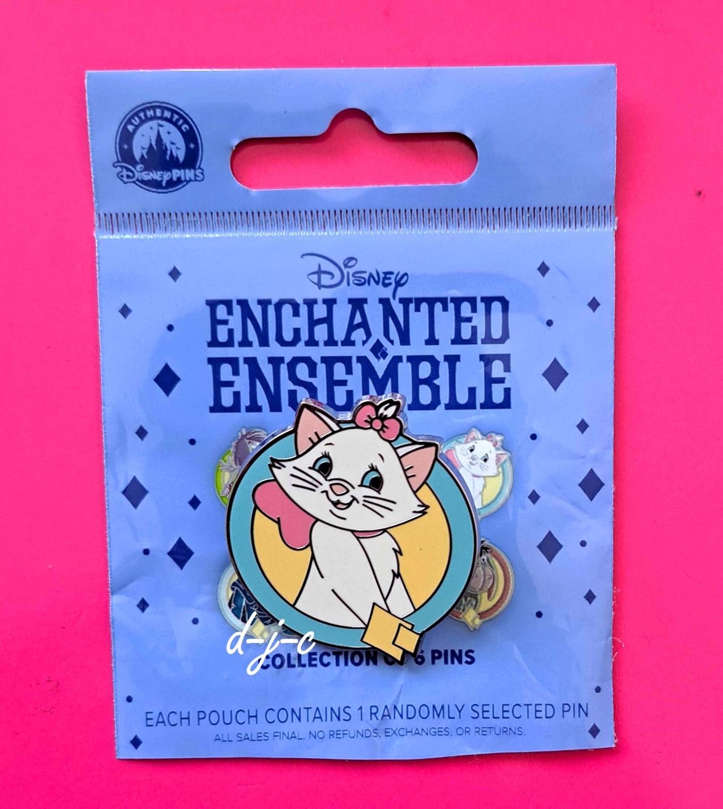 2026 Disney Enchanted Ensemble Mystery Pin Aristocats Marie