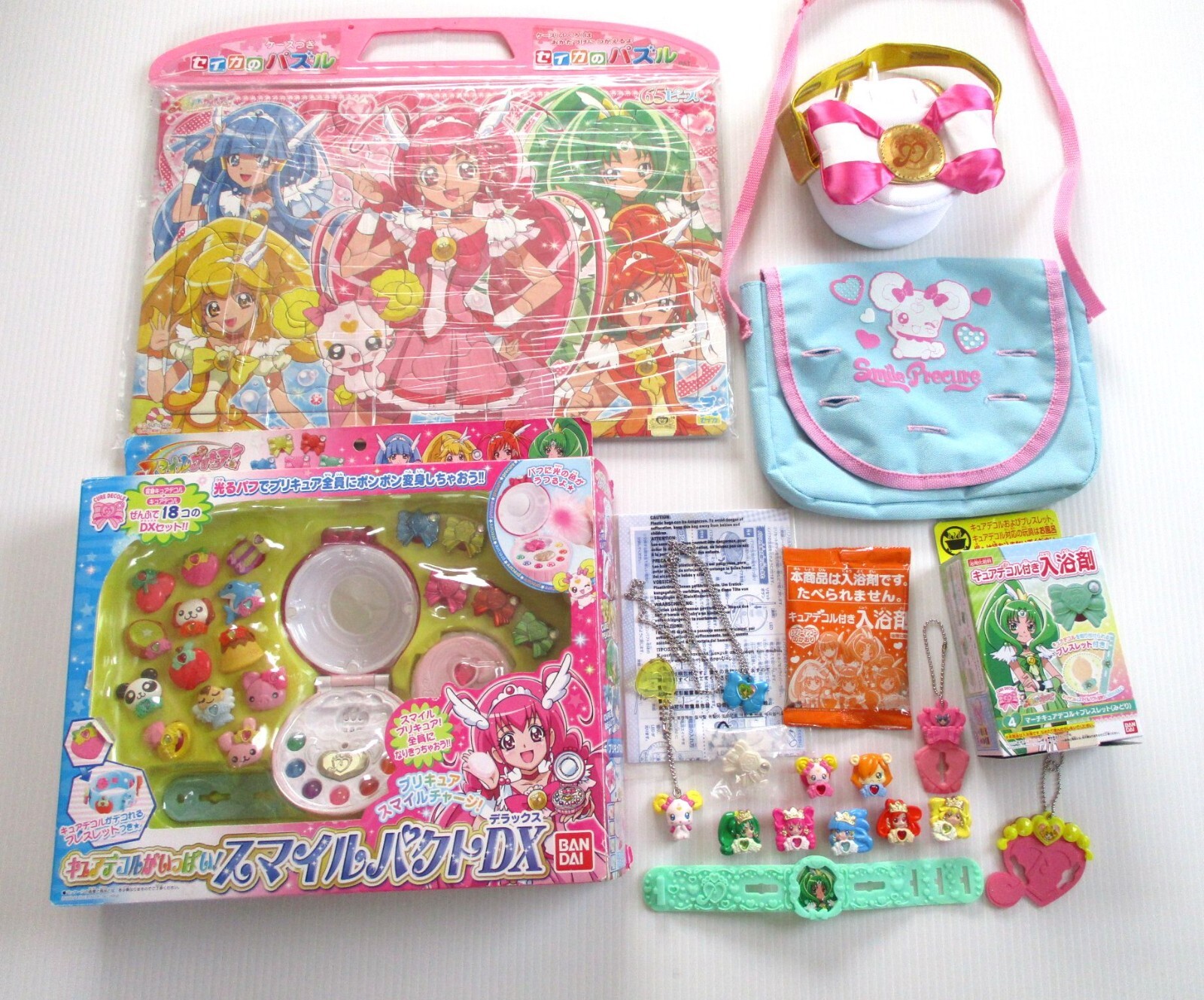 Smile PreCure Toy Glitter Force Smile Pact DX Compact Carry combine cost Used A
