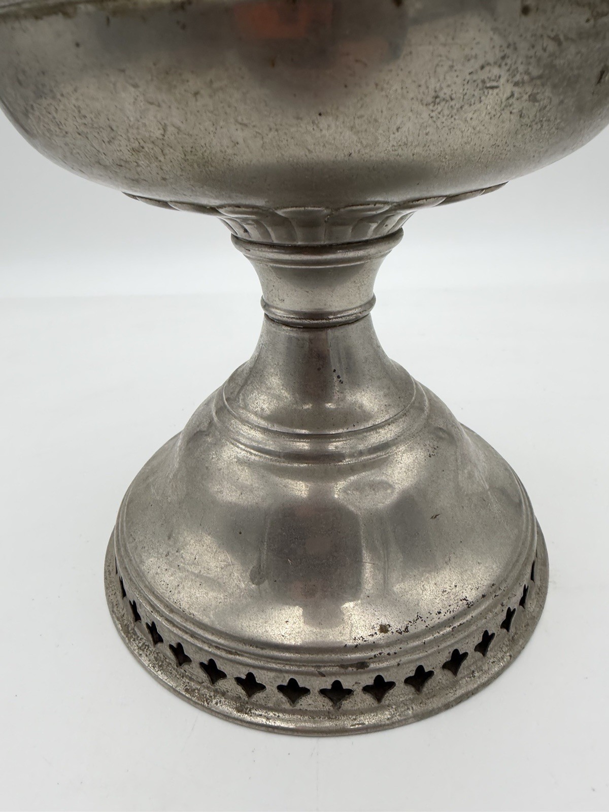 Nickel Rayo Oil Kerosene Lamp Radiant W/ Burner Spreader – No Shade Or Plug