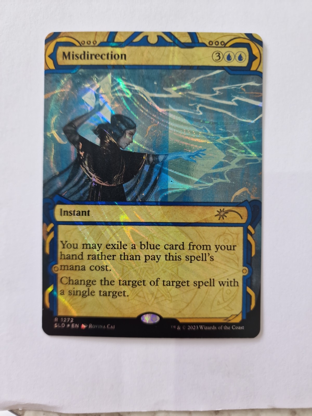 MTG Misdirection Secret Lair Halo Foil 1272