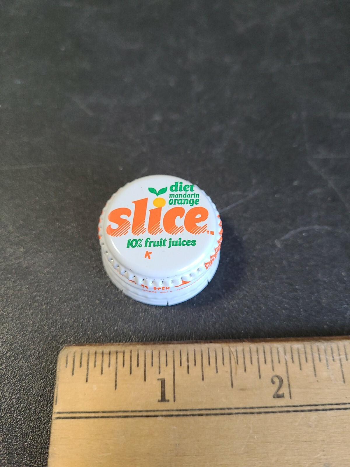 Rare 1980s Pepsi-Cola Slice 16oz. Throw Away Btl. Cap Diet Mandarin Orange