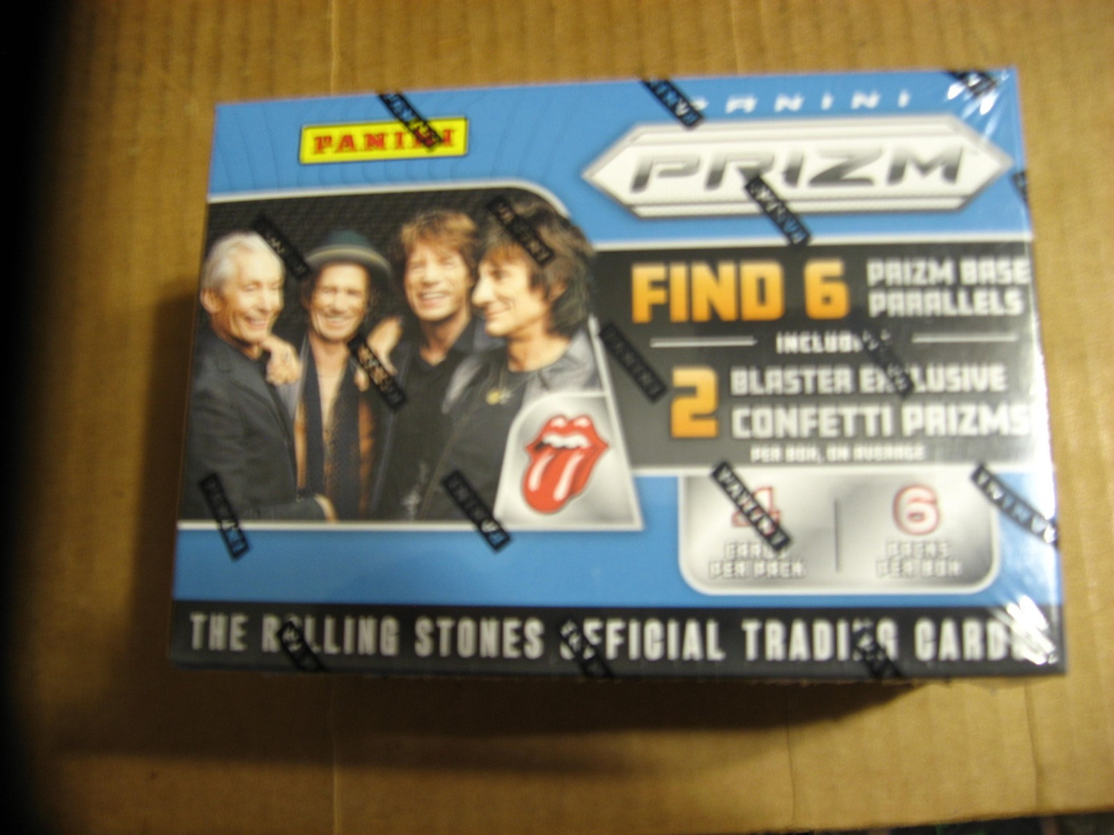 2025 Panini Prizm The Rolling Stones 6 Pack Blaster Box Mick Jagger Sealed New