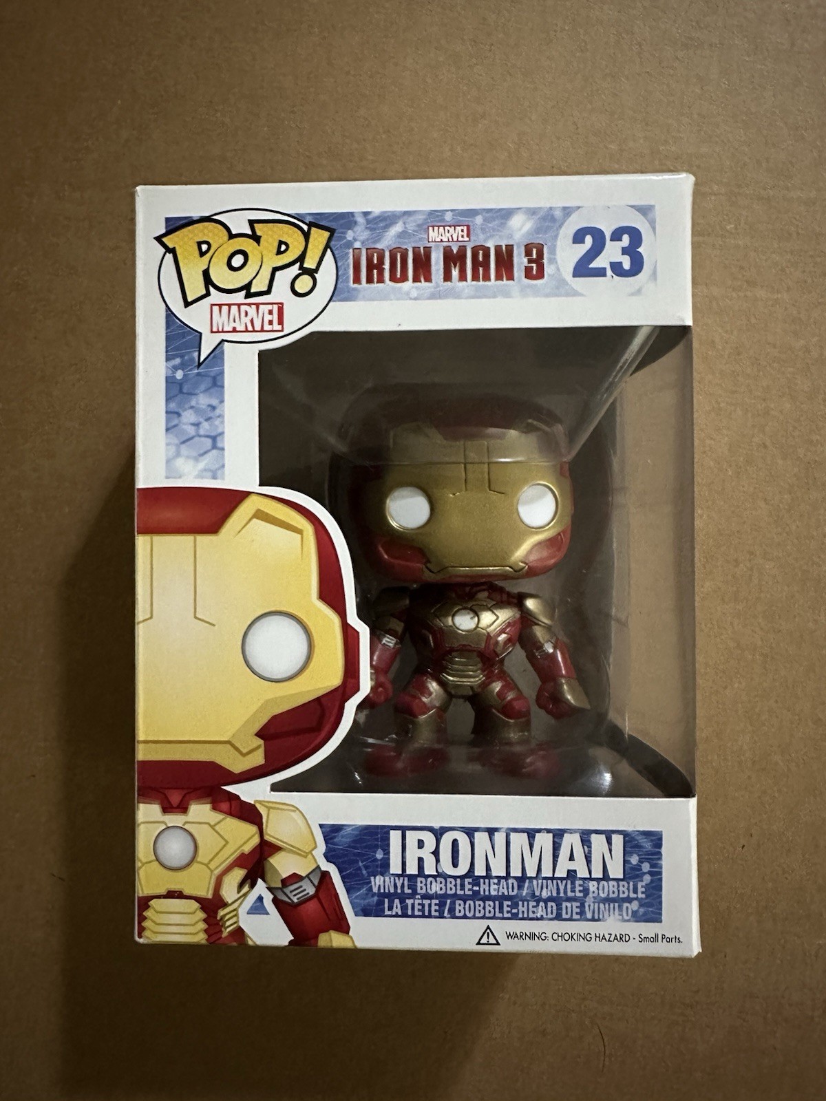 Funko Pop! Iron Man 3 23 Vinyl Figure Vaulted Marvel Avengers Bobble Head