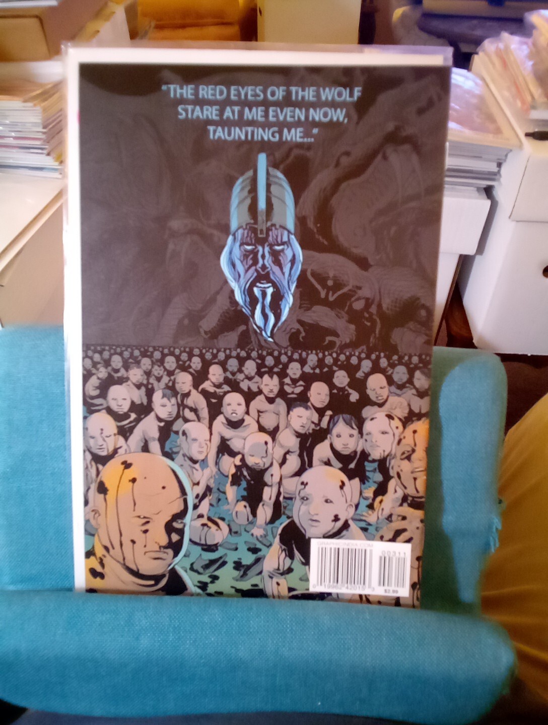 Grant Morrison’s 18 Days #3A, Jeevan Kang, 2015, Graphic India Comics