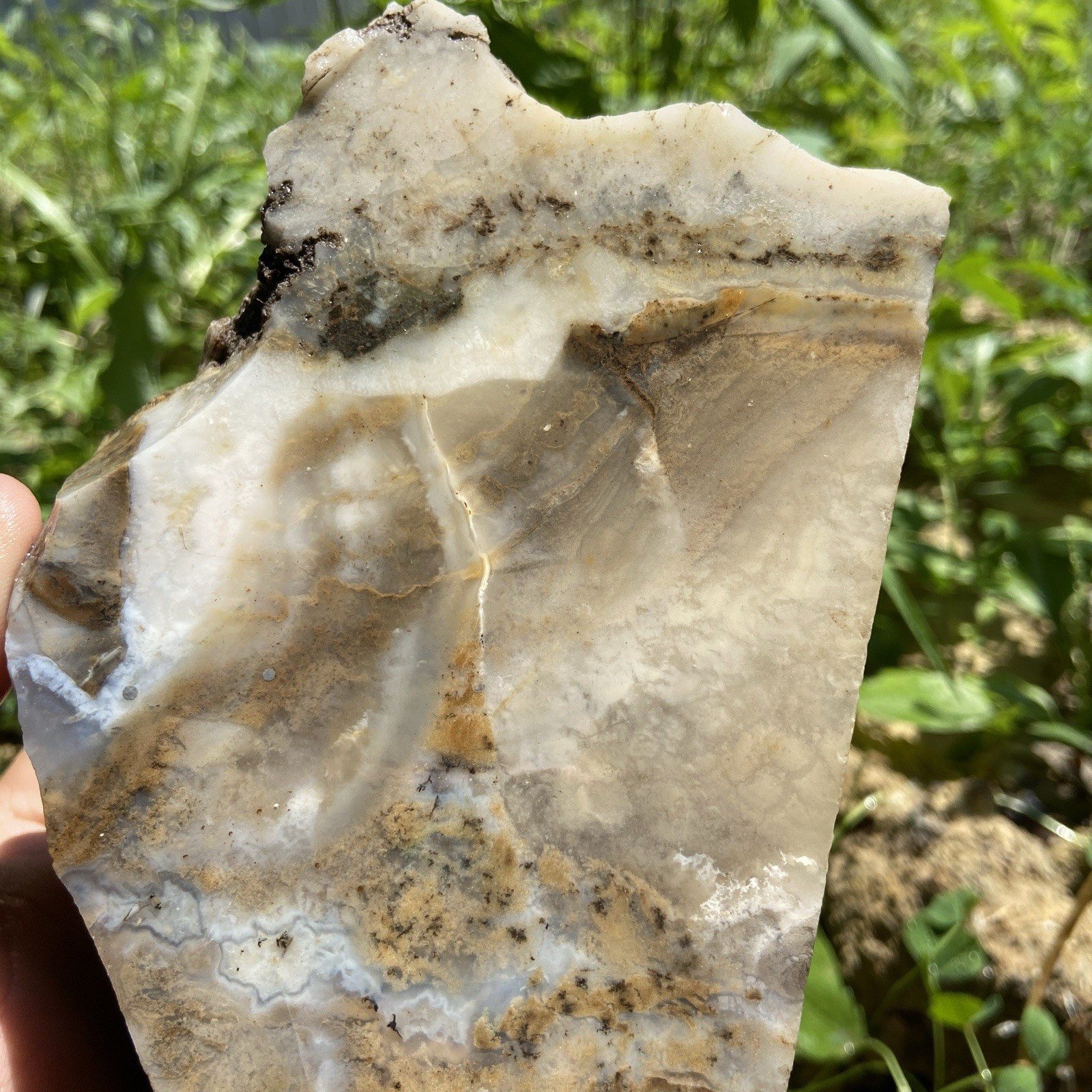 Massive Plume Agate Rough Lapidary Stone 5 Pounds