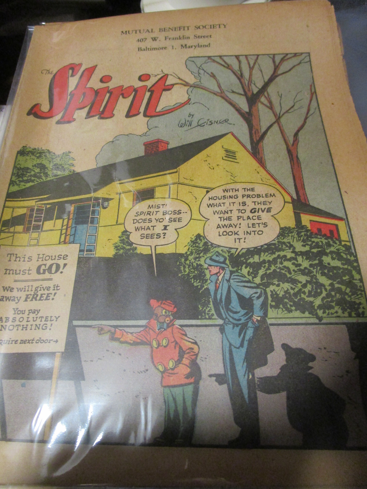 The Spirit newspaper comics select an issue