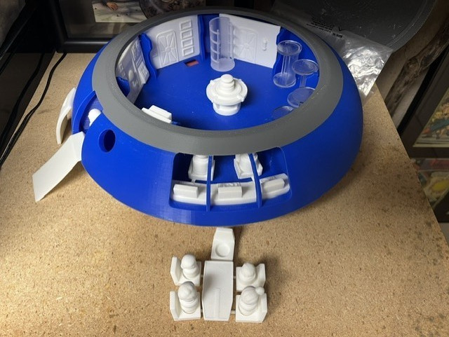 Lost In Space Jupiter 2 Play-COOL PROTOTYPE 14 inches in Diameter 3D Printed