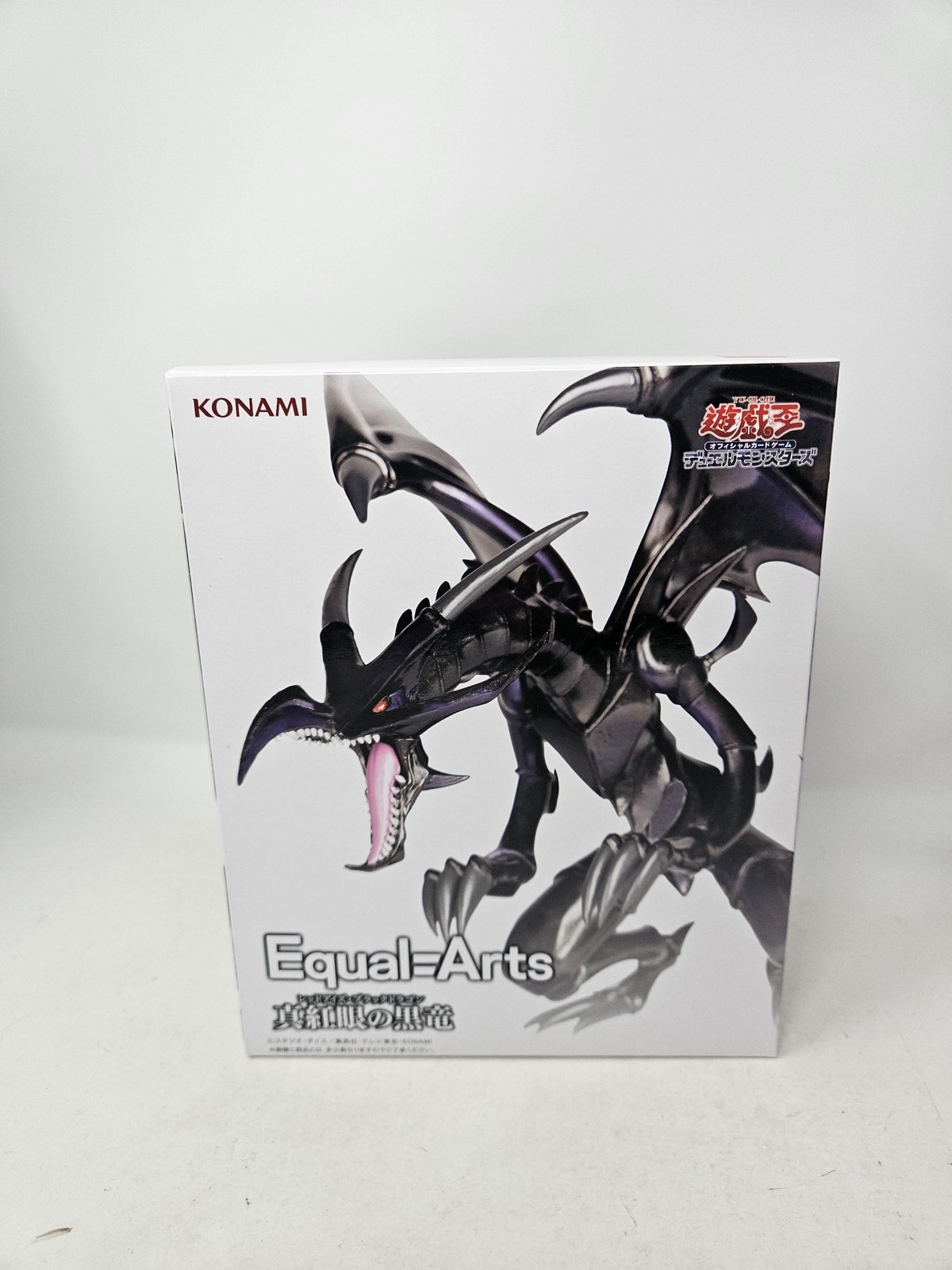 Yu-Gi-Oh Duel Monsters Red-Eyes Black Dragon Equal=Arts Figure Konami Boxed