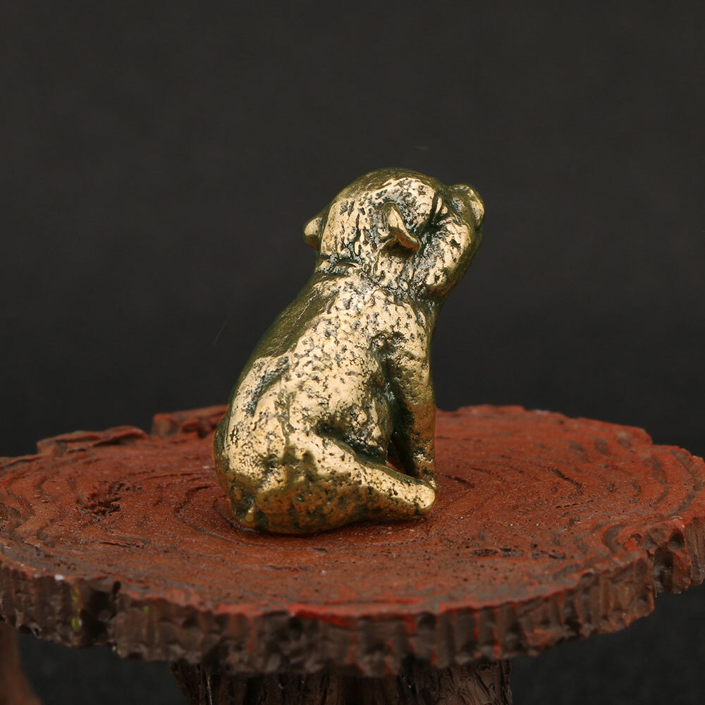 Solid Brass Pig Figurine Small Statue Home Ornaments Animal Figurines Gift USA