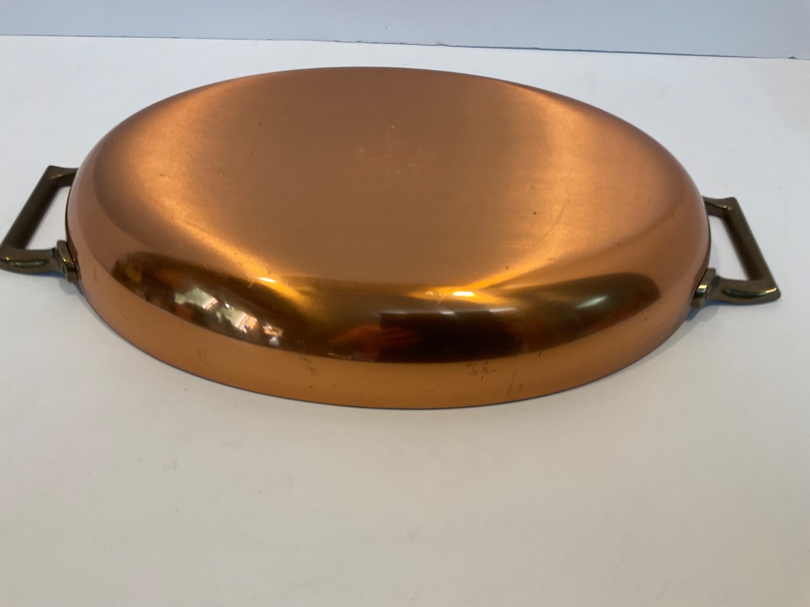 Paul Revere limited edition Copper Oval 12 inch Au Gratin Pan- Never used!