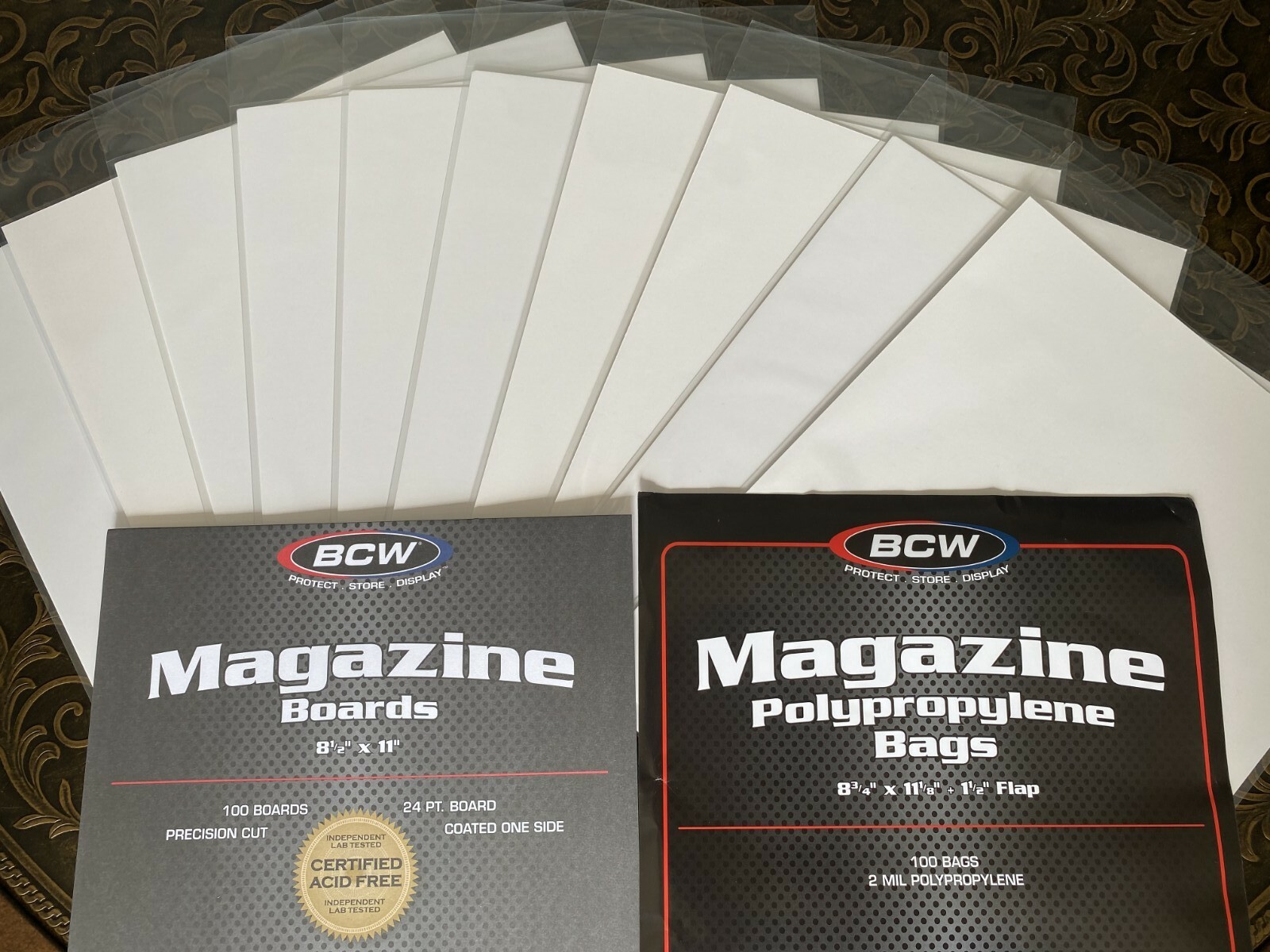 10 BCW Magazine Bag and Board Holder Sleeve Storage Protection