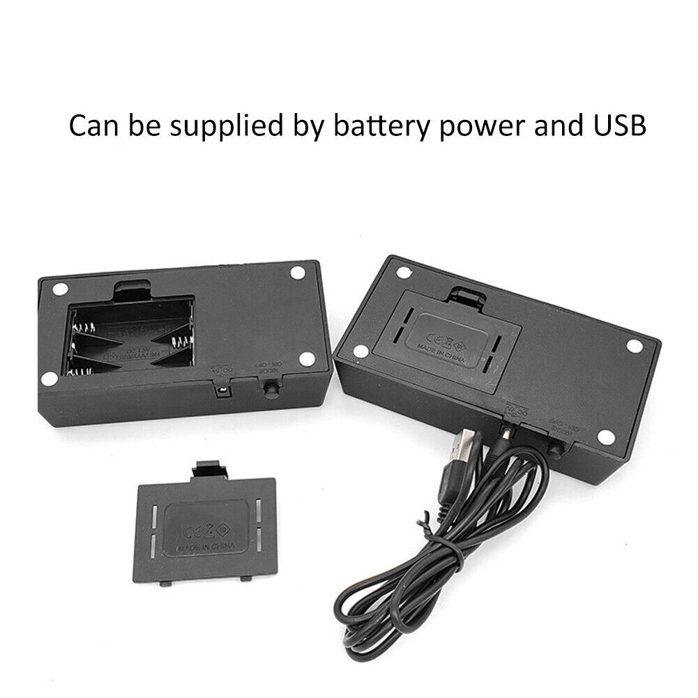 2 Pcs LED Display Base Crystal Light Stand With USB Cable to 3D Crystal Statues