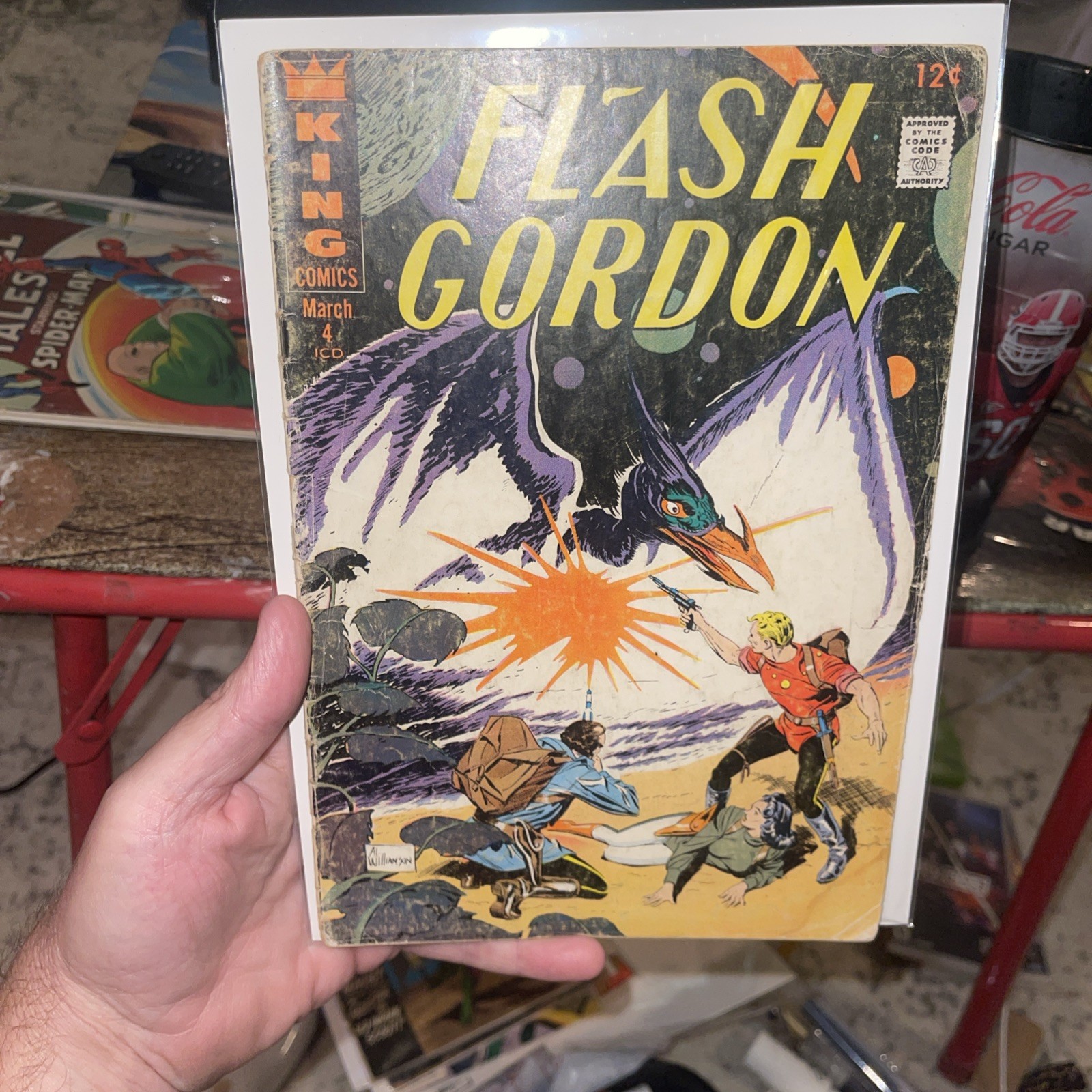 Flash Gordon #4 1967 King Comics The Lost Continent of Mongo!