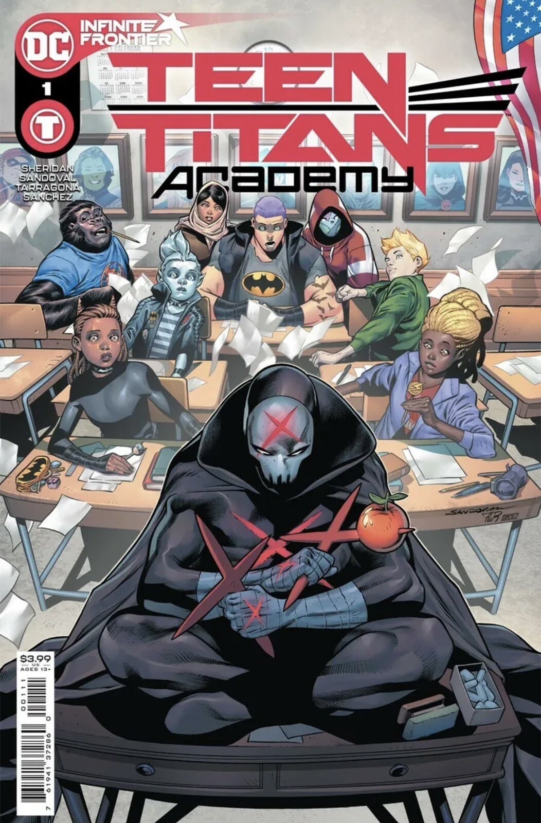 TEEN TITANS ACADEMY 1 CVR A NM 2021 1st App of Stitch, Brick and Matt Price 🔑